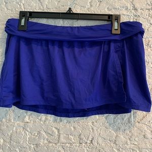 NWOT Liz Claiborne Swim skirt Sz 12